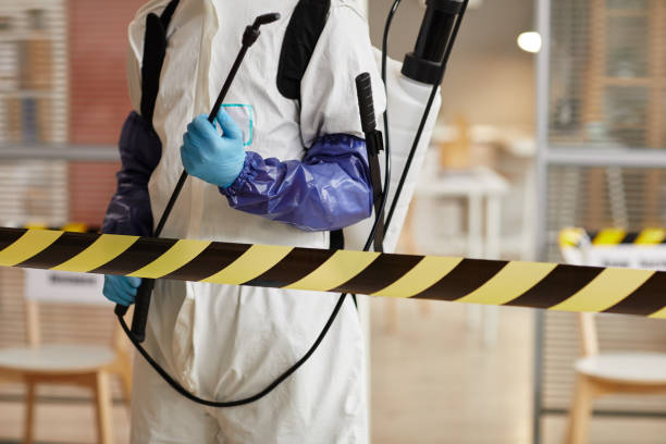 Professional Biohazard Cleanup technician working in Woodinville, WA